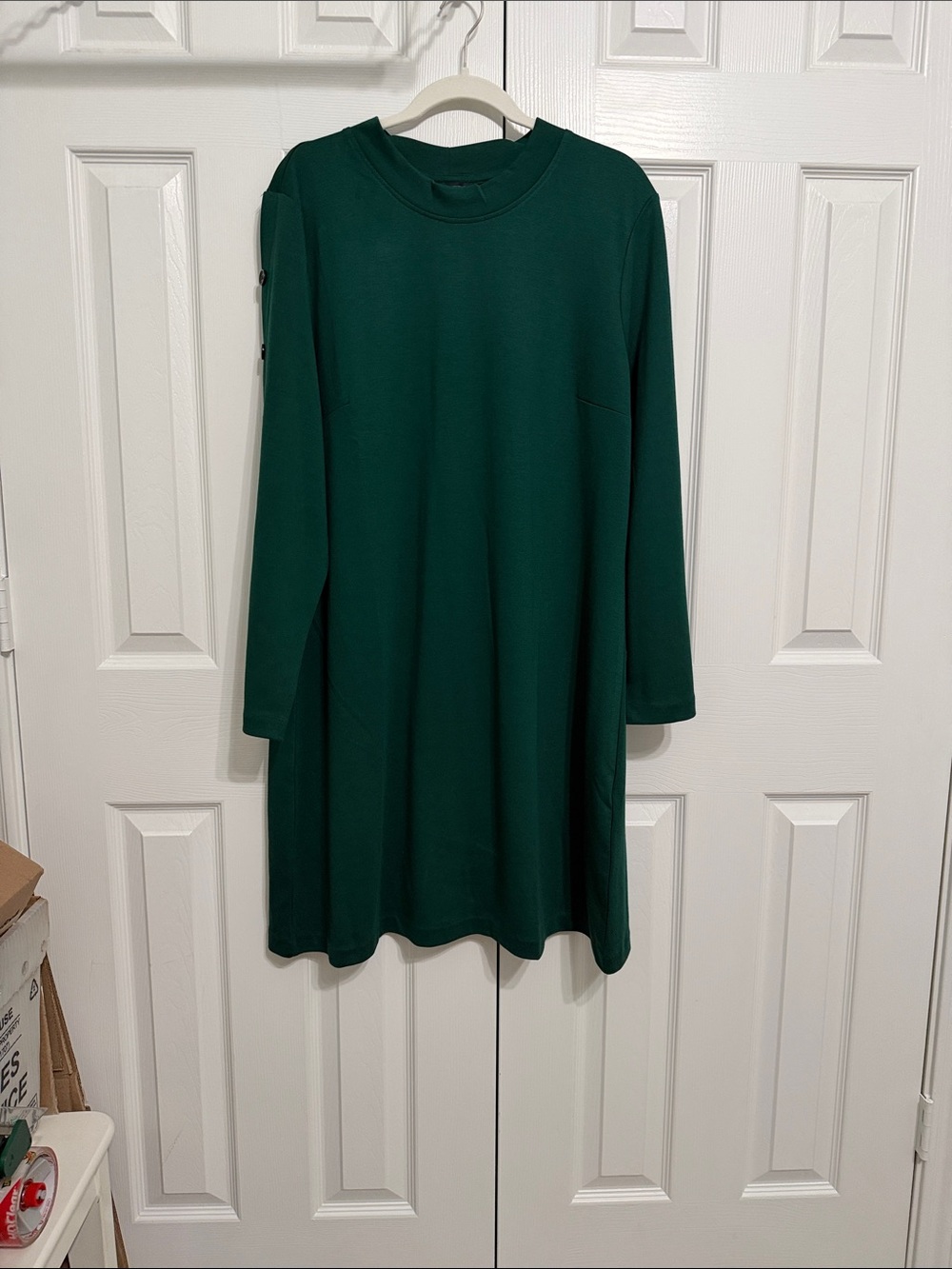 Forest Green knit dress XXL